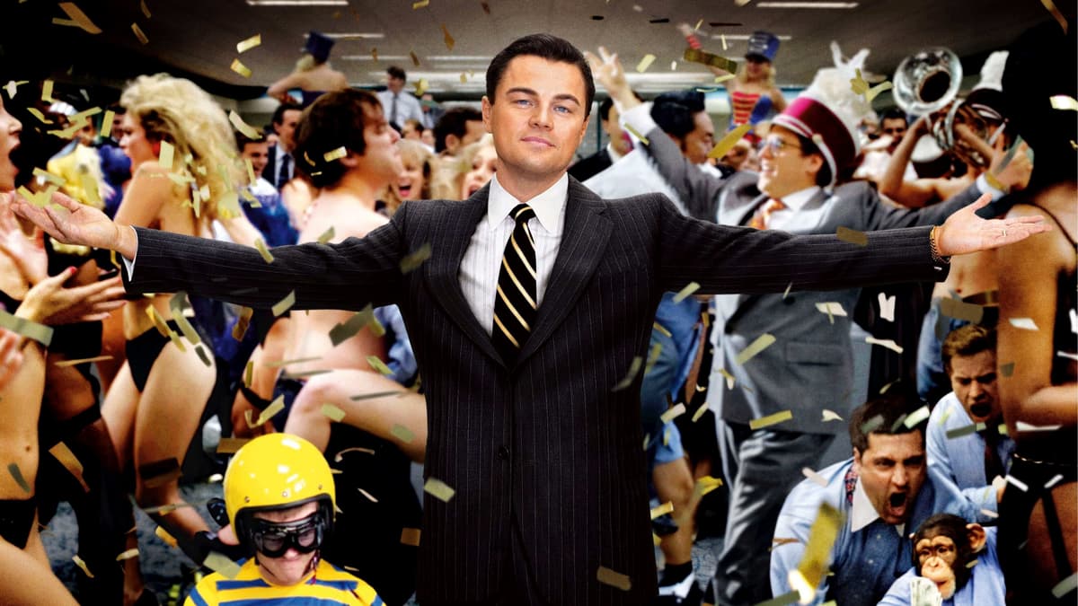 The Wolf of Wall Street poster