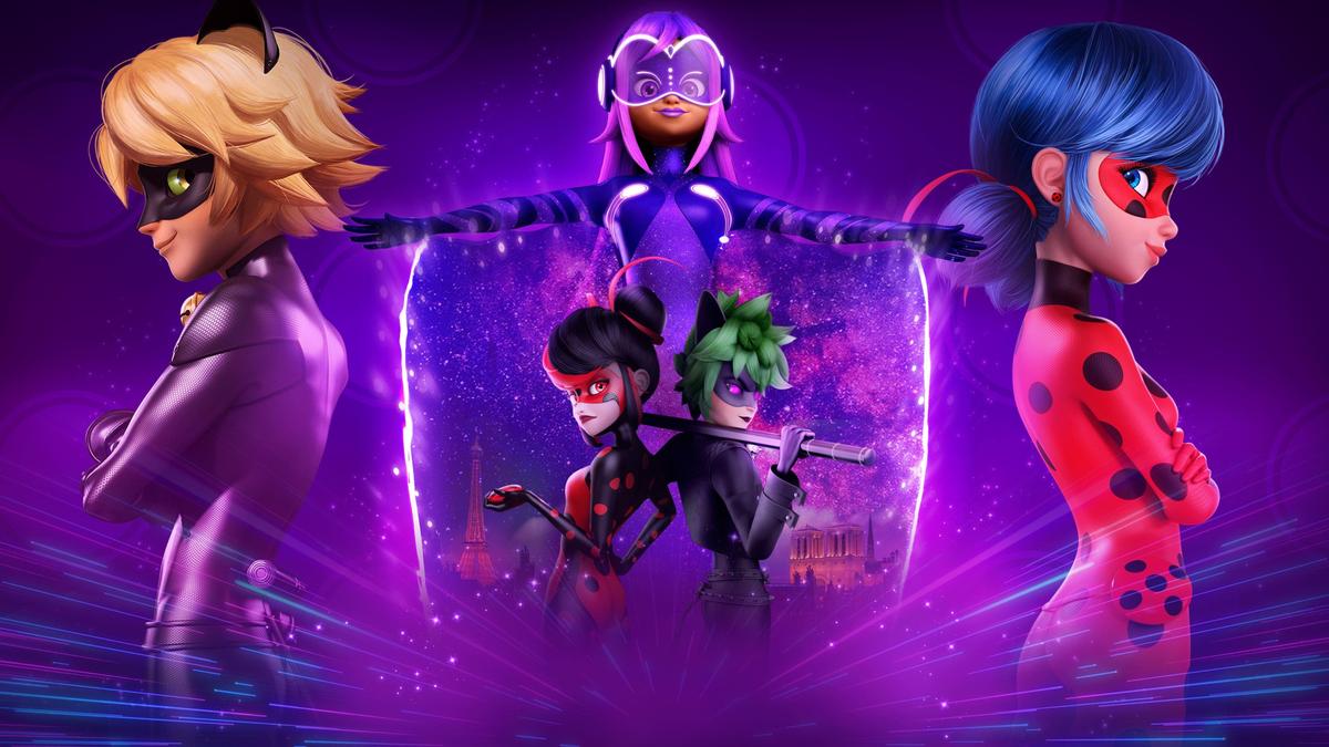 Miraculous World: Paris, Tales of Shadybug and Claw Noir poster