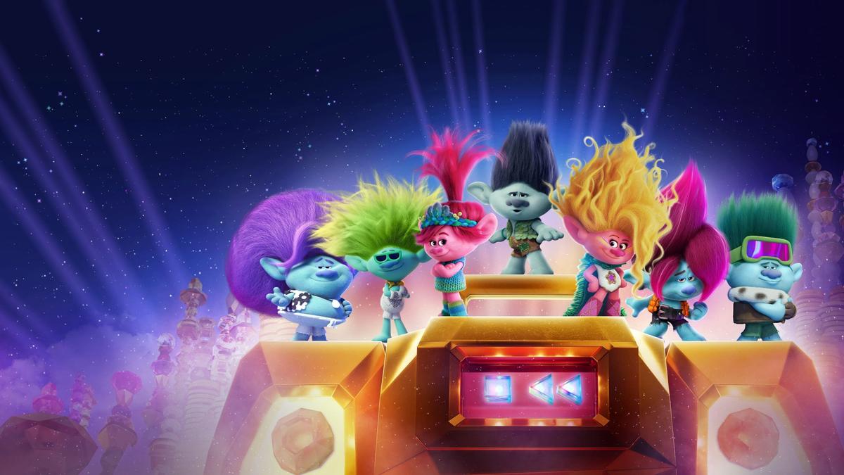 Trolls Band Together poster